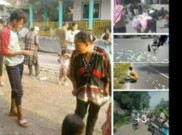 [HOAKS atau FAKTA]: Pemuda Depresi Hamburkan Uang Rp 321 Juta ke Jalan