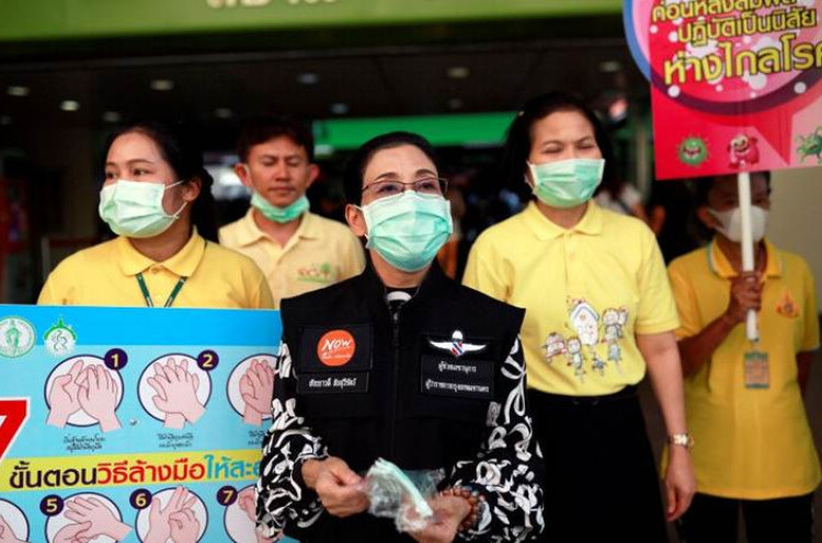 Bertambah Tujuh, Thailand Rawat 32 Orang Terjangkit Virus Corona