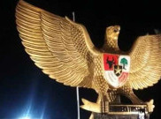 Monumen Garuda Pancasila Berkepala Hadap Depan di Mojokerto Diperkarakan