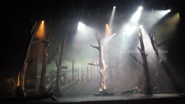Pertunjukan Teater Bawi Lamus. (MP/Zaimul Haq)
