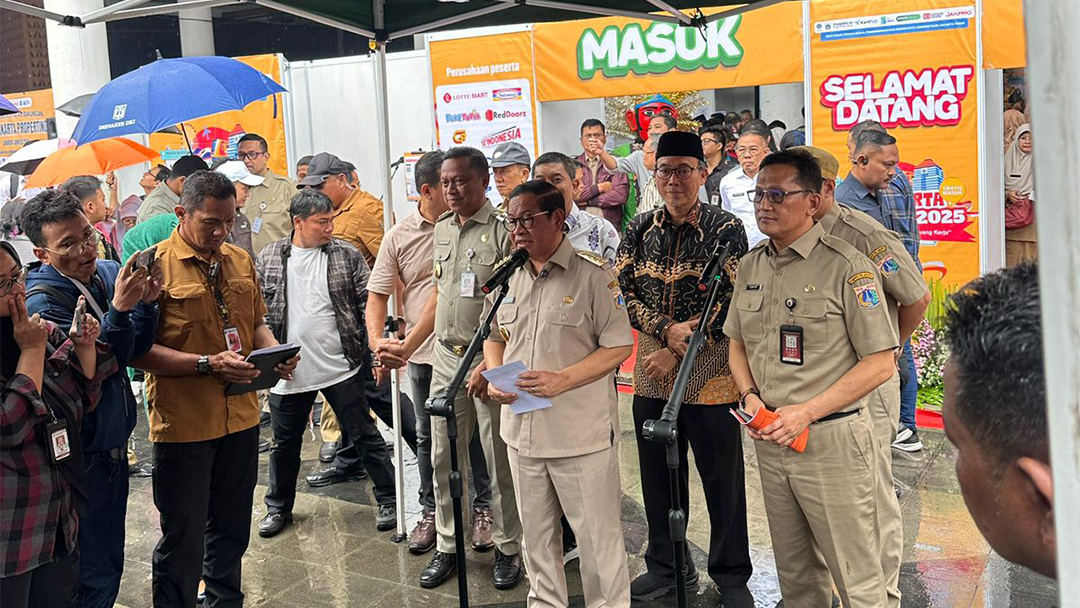 Gubernur DKI Jakarta Pramono Anung Resmi Buka Jakarta Jobfest 2025, Soroti Lapangan Kerja sebagai Problem Serius