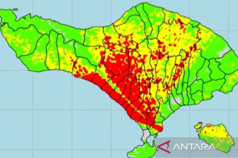 5 Kabupaten/Kota di Bali Terendam Banjir, Dampak Siklon 93S