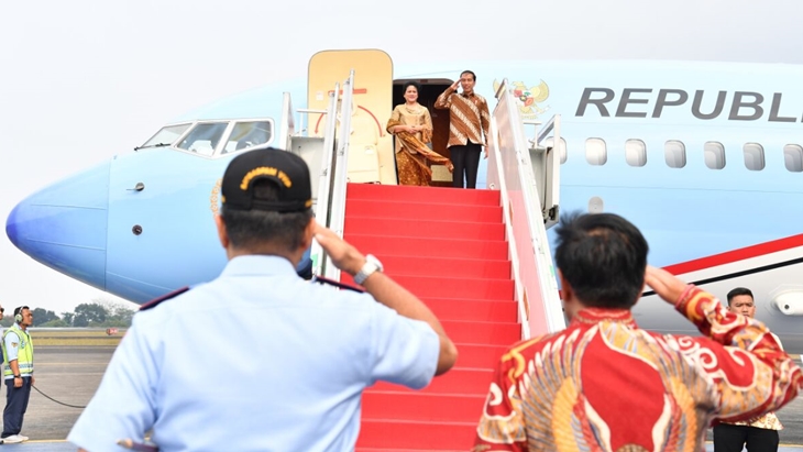 Bertolak ke Singapura, Presiden Rayakan 50 Tahun Kerja Sama Negara