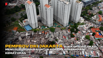 Pemprov DKI Buka Opsi Relokasi menuju Rusunawa untuk Korban Kebakaran Kemayoran