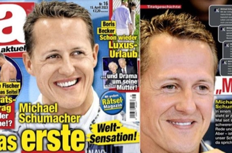 Majalah Jerman Rilis Wawancara Palsu dengan Michael Schumacher Buatan AI