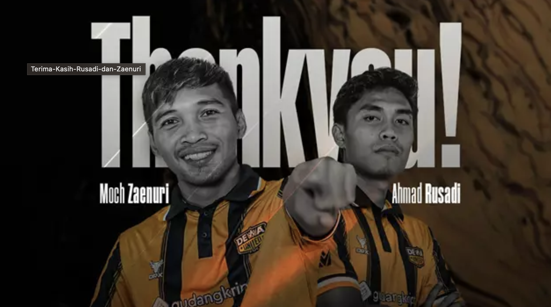 Giliran Ahmad Rusadi dan Zaenuri Dilepas Dewa United FC Setelah Nasir dan Ichsan Kurniawan