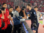Presiden Jokowi Apresiasi Pemain Timnas Indonesia di Stadion GBK