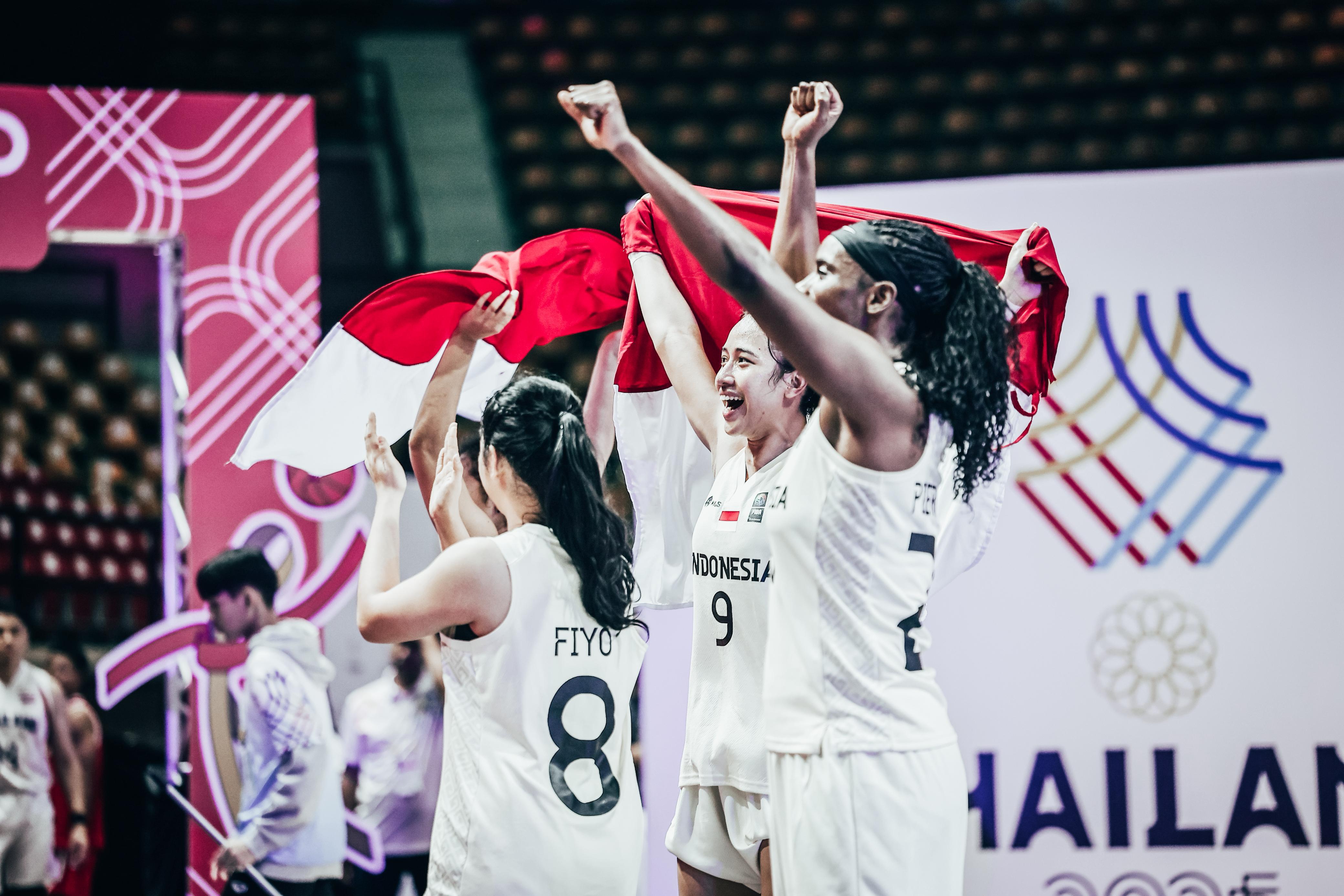 Sempurna! Emas SEA Games Pertama 3x3 Putri Indonesia Tanpa Pernah Kalah di Grup