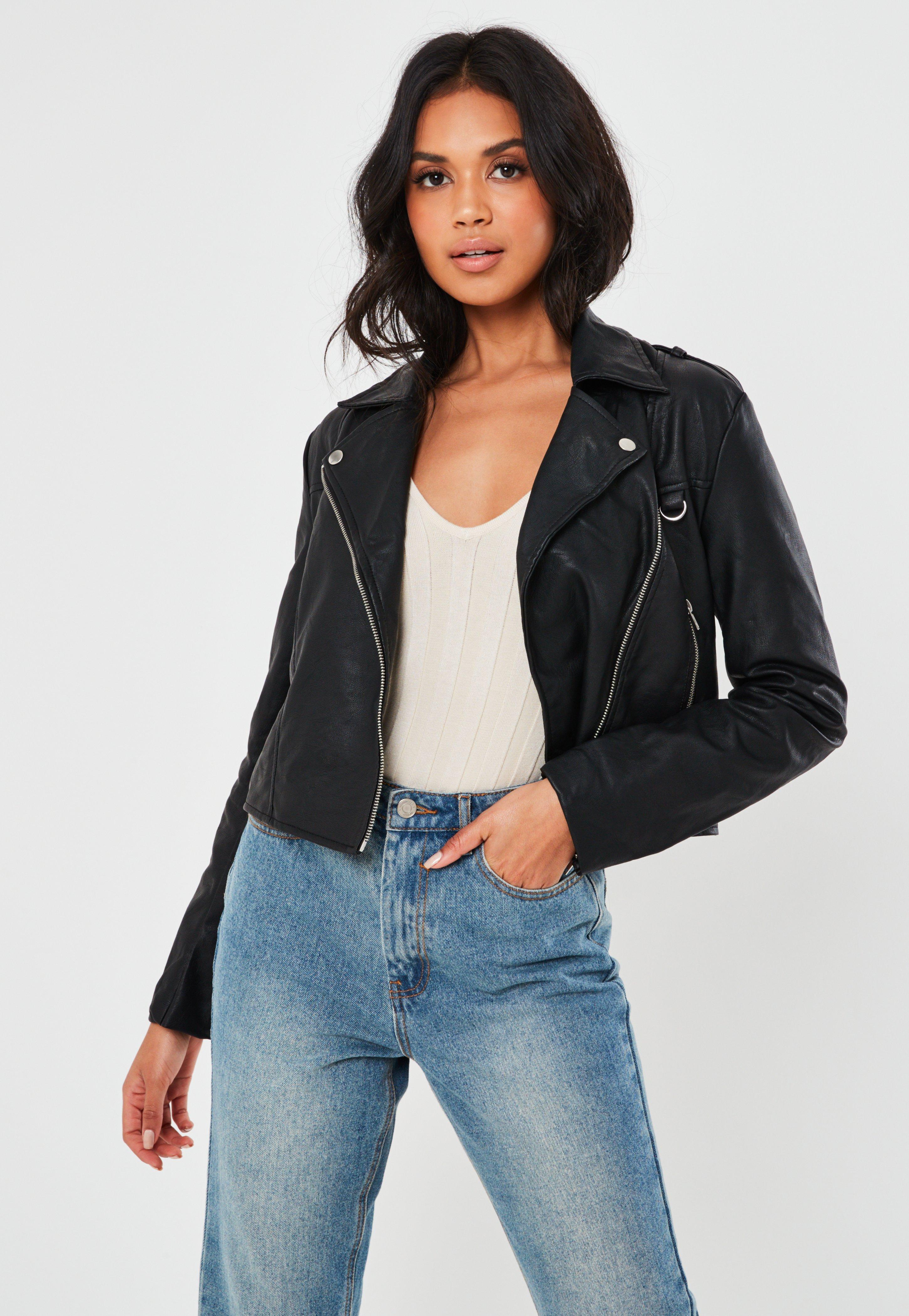 Jaket kulit. (Foto missguided.co.uk)