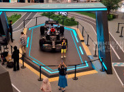 Menilik Replika Mobil Balap F1 Terbuat dari 192.937 Keping LEGO di Jakarta 