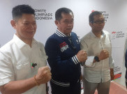 Raja Sapta Oktohari-Ismail Ning Resmi Daftar Bakal Calon Ketua dan Wakil Ketua NOC Indonesia
