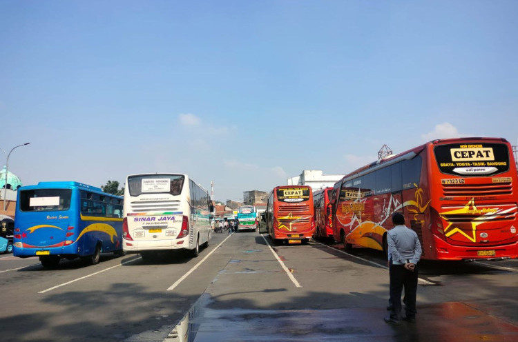  163 Unit Bus Layani Penumpang Saat Nataru di Bandung