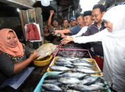 Blusukan, Khofifah Sisir Surabaya Utara