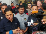 Erick Thohir Tampik Renovasi Rumput JIS sebagai Politisasi
