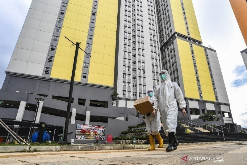 Wisma Atlet. (Foto: Antara)