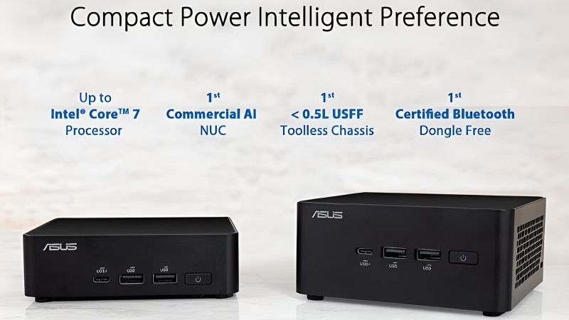 ASUS Luncurkan Mini PC NUC 14 Pro, Cek Spesifikasinya