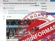 [HOAKS atau FAKTA]: Pemprov DKI Lakukan Uji Coba ERP Mulai 25 Januari