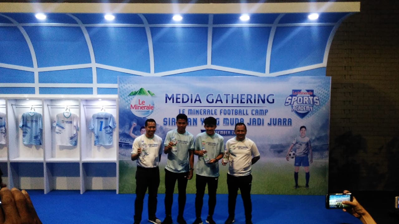 Para pemateri pelatihan sepak bola (MP/Muchammad Yani)