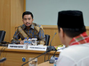 Penyampaian Visi Misi Wagub DKI Pakai Teleconference