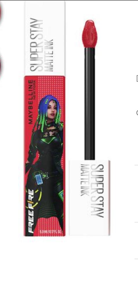 maybelline x free fire