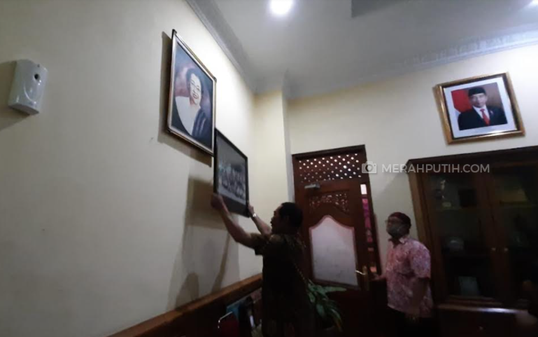 Foto Bung Karno Hingga Megawati Dicopot dari Ruang Kerja dan Rumah Dinas Wali Kota Solo