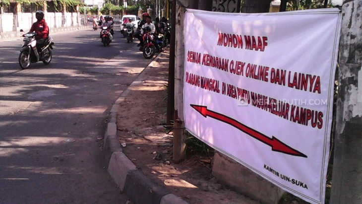 Setelah UGM, UIN Yogyakarta Larang Ojek Online Mangkal