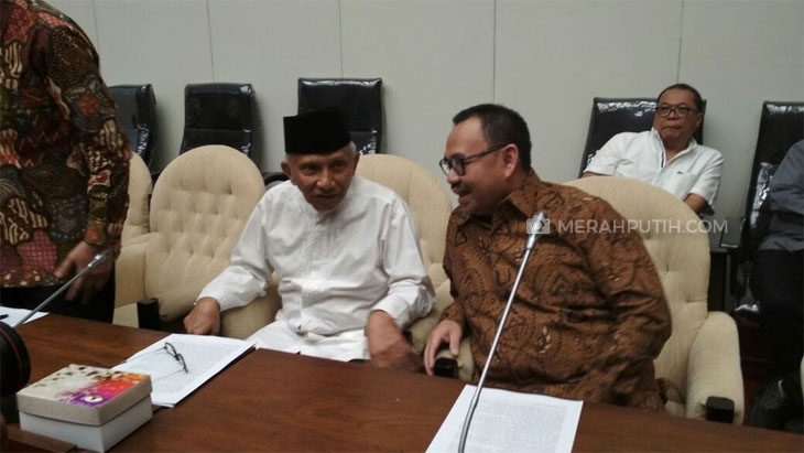 Amien Rais bersama Sudirman Said