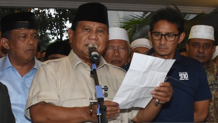 Menua, Pengamat Sarankan Prabowo Jadi Oposisi