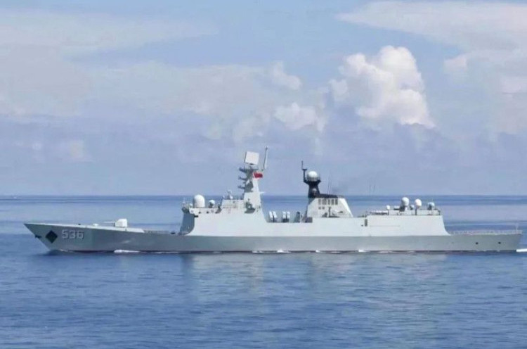 Tiongkok Kerahkan 2 Kapal Perang ke Makassar