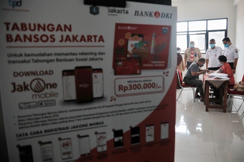 Bansos DKI Jakarta. (Foto: Antara)