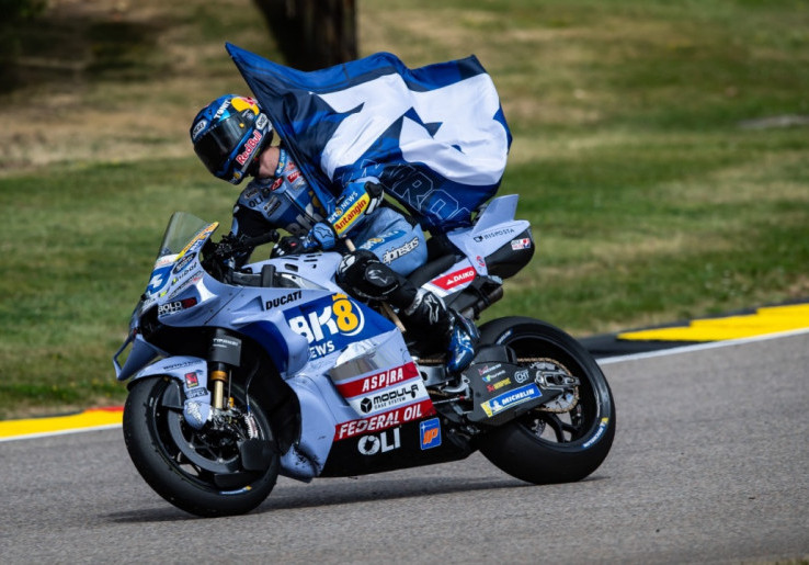 Comeback setelah Operasi, Alex Marquez Amankan Podium di MotoGP Jerman 2025