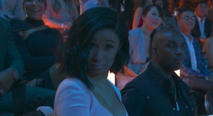 Ekspresi rapper Cardi B