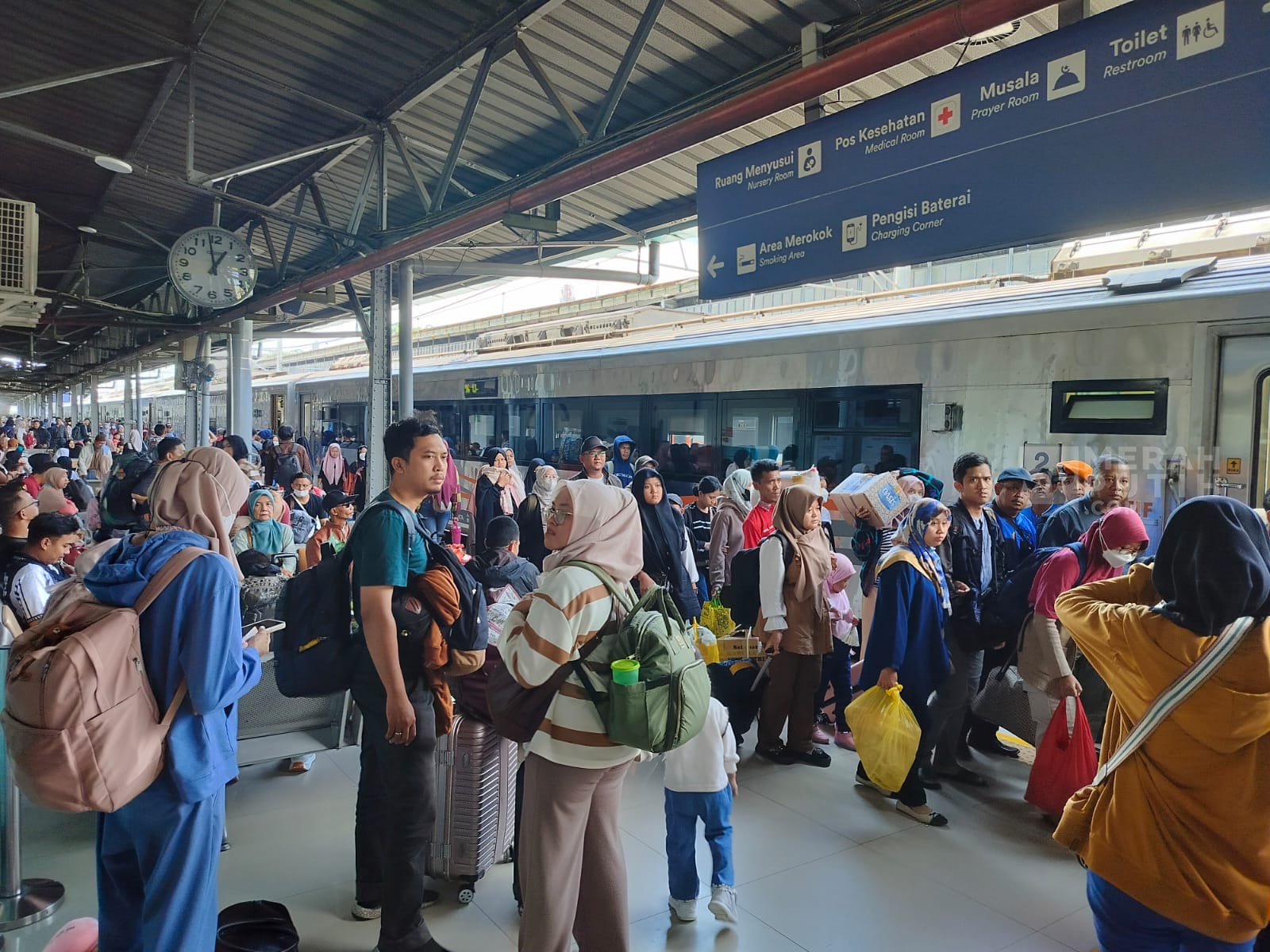 Liburan Sekolah Usai, KAI Catat 1 Juta Lebih Penumpang Kereta Jarak Jauh