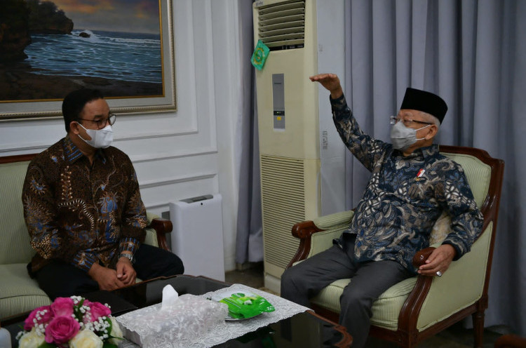 Anies Undang Wapres Ma'ruf Amin ke Pernikahan Putrinya