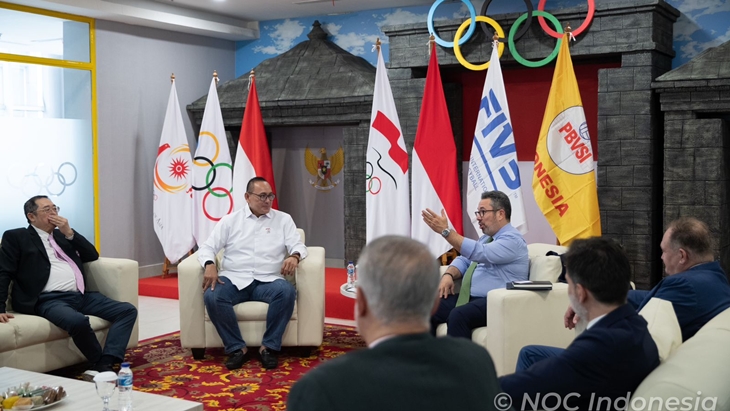 Temui Perwakilan NOC, FIVB Yakin dengan Potensi Besar Voli Indonesia
