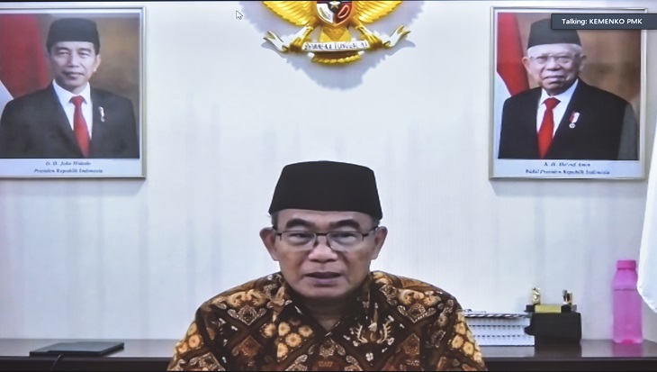 Menteri Koordinator Bidang Pembangunan Manusia dan Kebudayaan (PMK) Muhadjir Effendy