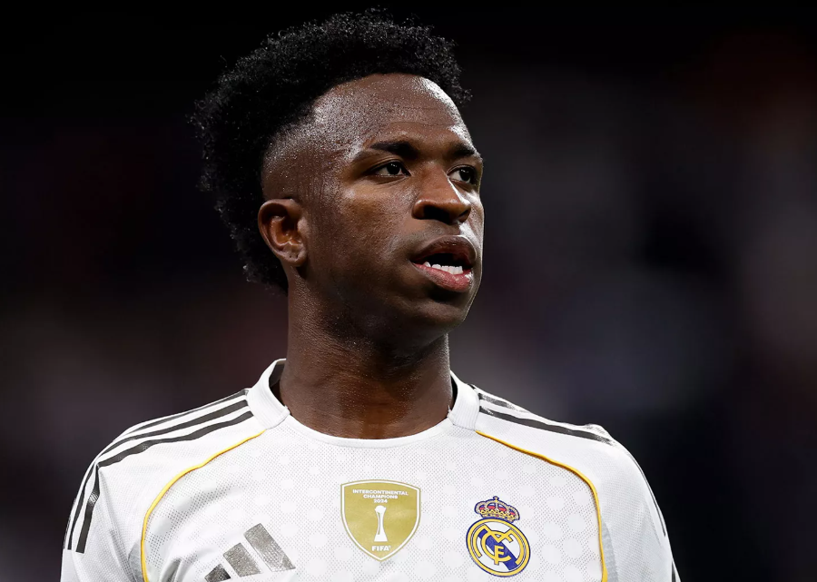 Vinicius Junior kena kartu kuning di El Clasico