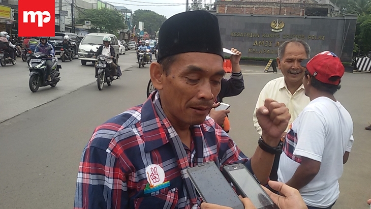 Pendukung Ahok di Mako Brimob