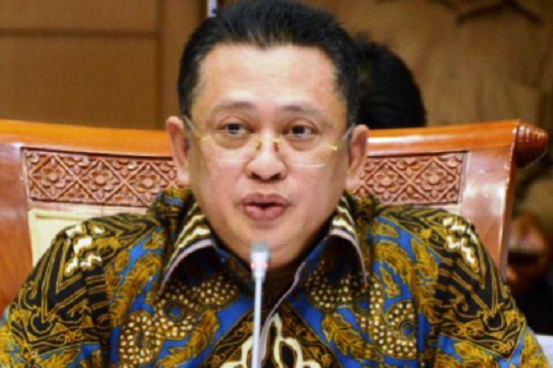 Ketua Majelis Permusyawaratan Rakyat (MPR) Bambang Soesatyo (Bamsoet). (ANTARA/Aditya Pradana Putra/hp)