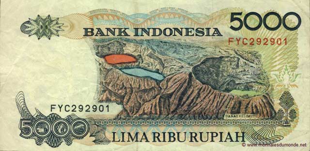 Uang Rp 5.000 (Sumber: ist)