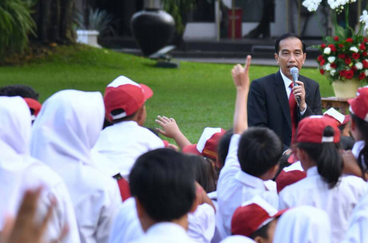 Presiden Jokowi Hadiri Perayaan Hari Anak Nasional 2017 di Pekanbaru