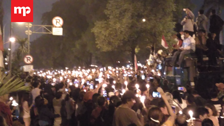 Ratusan Orang Gelar Aksi Solidaritas untuk Ahok