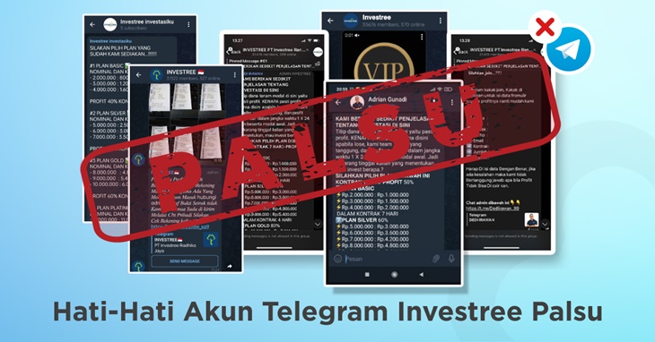 Hati-Hati Akun Perusahaan Keuangan Palsu di Telegram