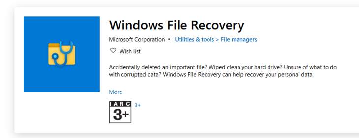 Windows File Recovery tool. (Foto Help Me Greek) 