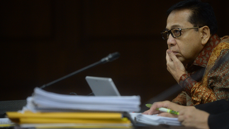 Nazarudin Jadi Saksi, Novanto: Kita Tahu Lah Bagaimana Dia