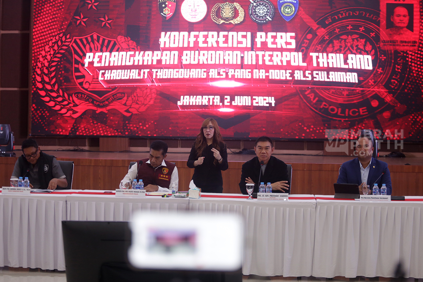 Bareskirm Polri Ungkap Penangkapan Buronan No 1 Thailand Chaowalit Thongduang