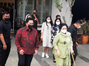 Erick Thohir Temani Megawati Kunjungi Galeri Bung Karno di Sarinah