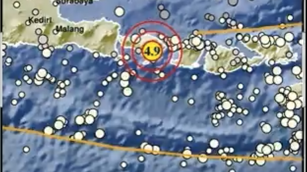 Gempa Magnitudo 4,9 Guncang Bali