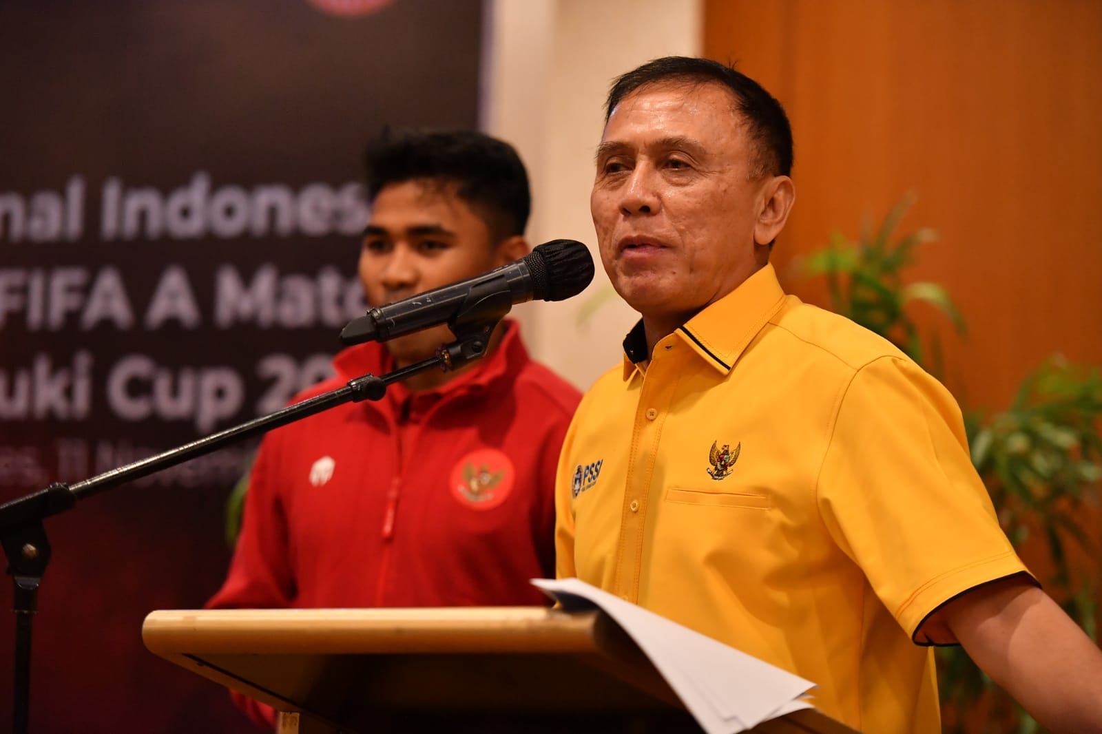 Ketua Umum PSSI Minta Pemain Timnas Indonesia Tampil Berani