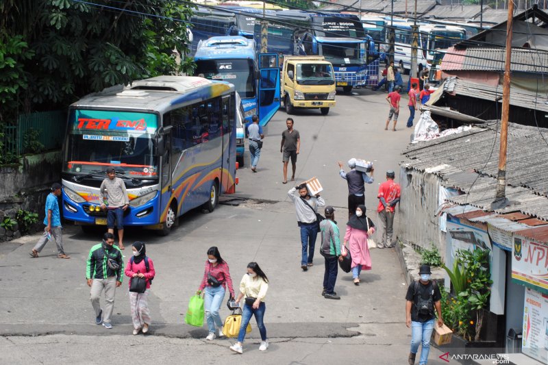 Terminal Bus. (Foto: Antara)